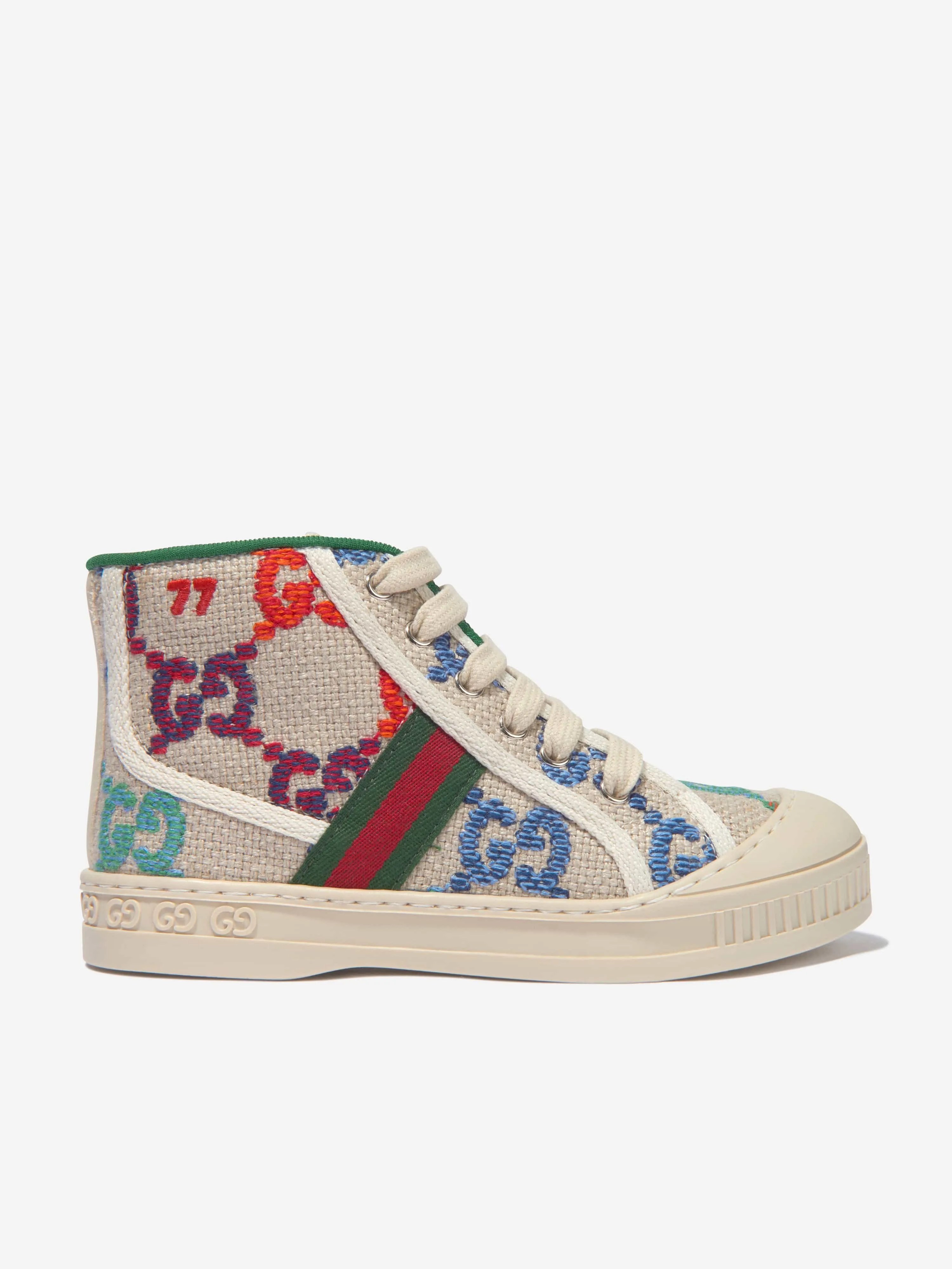 Gucci Unisex GG High Top Tennis Trainers