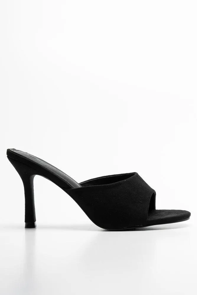 Heel Sandal Black