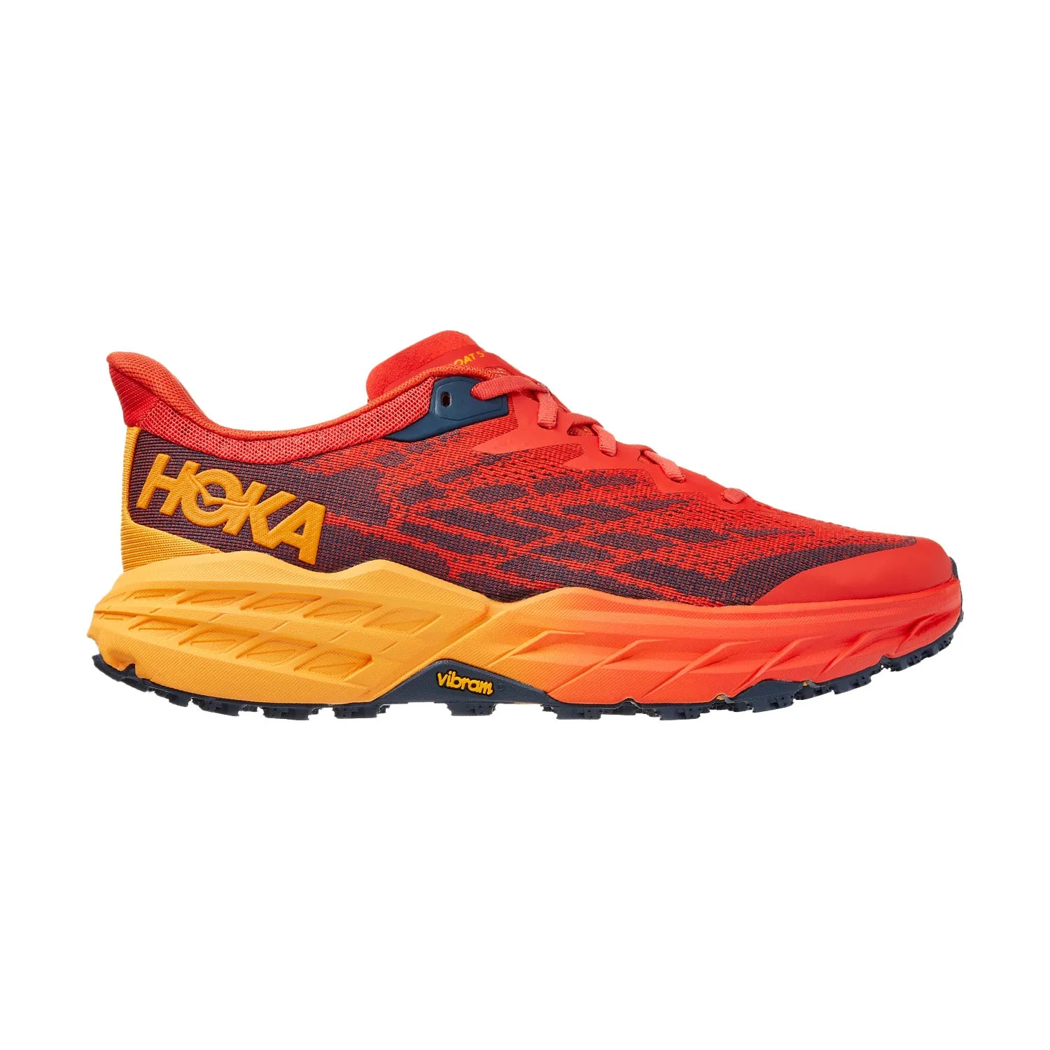 Hoka Men's Speedgoat 5 (Fiesta/Radiant Yellow)