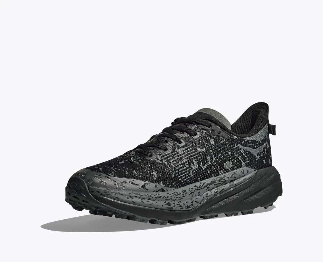 Hoka Men's Speedgoat 6 Gore-Tex® Trail Running Shoes- Black/Outer Orbit