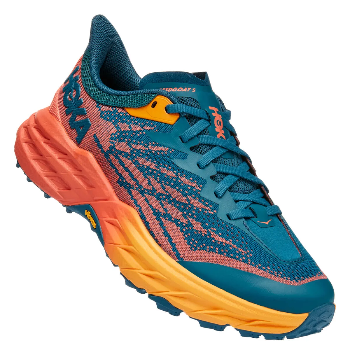 Hoka Speedgoat 5 Womens | Blue Coral / Camellia