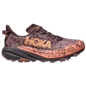 Hoka Women's Speedgoat 6 Gore-Tex®Trail Runners- Smoky Quartz/Quartzite