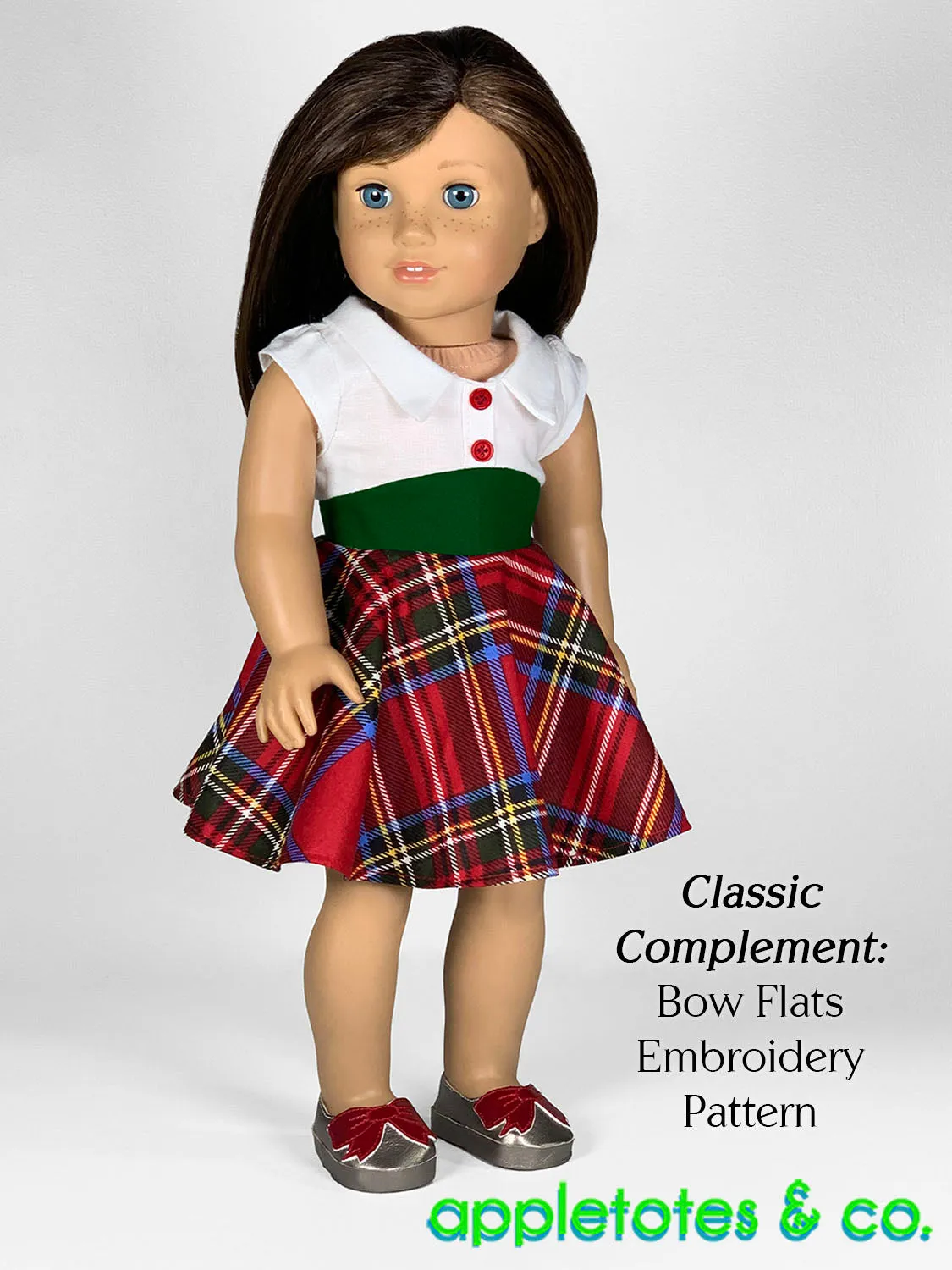 Janelle Dress 18 Inch Doll Sewing Pattern