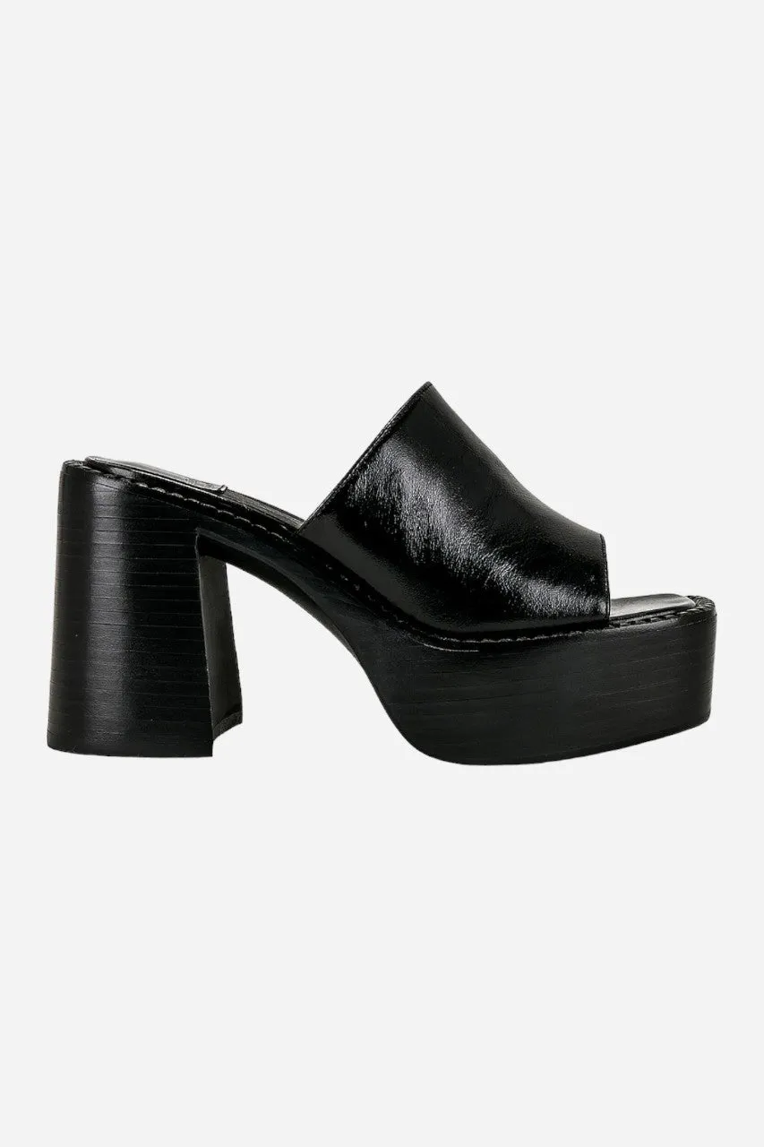 Jeffrey Campbell Concert Platform Mule in Black