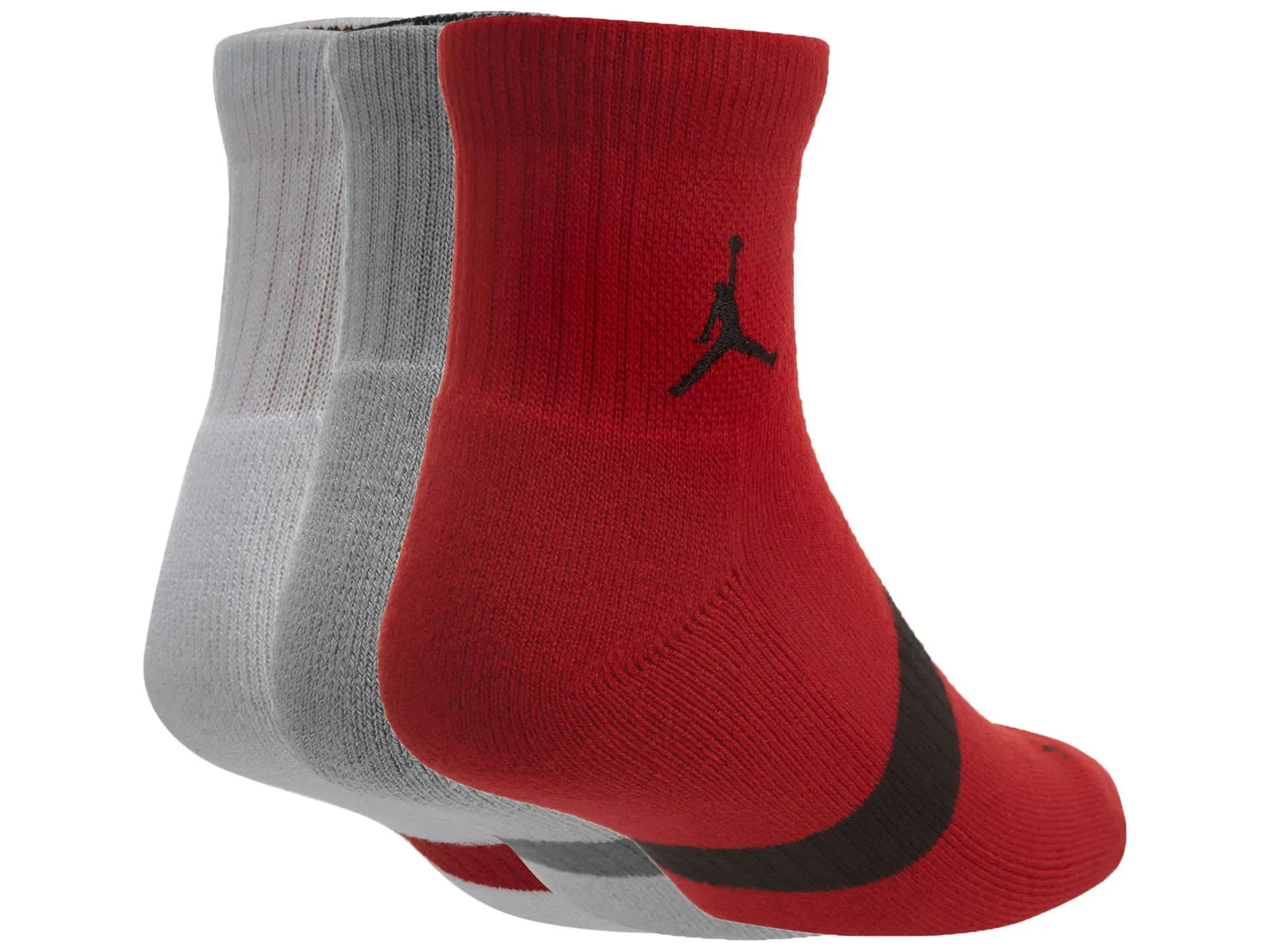 Jordan  Dri Fit Low Quarter 3 Pack Basketball Socks  Mens Style : 546480