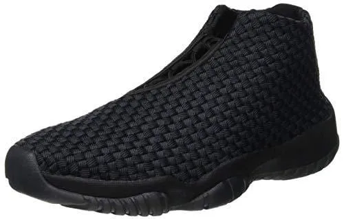 Jordan Men's AIR Future Basketball Shoe, Black/Black/Anthracite-Metallic Black, 12 M US