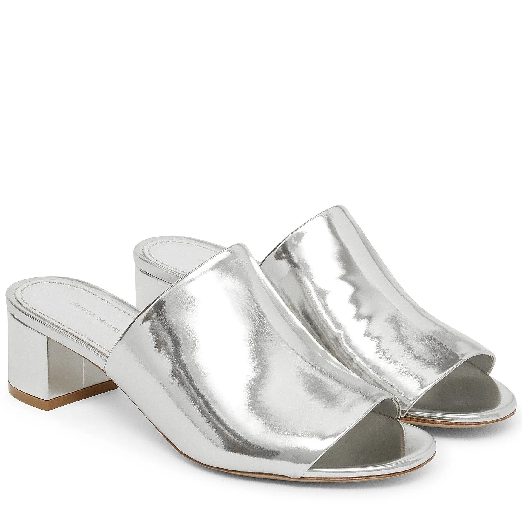 Lamb 40mm Mule - Silver