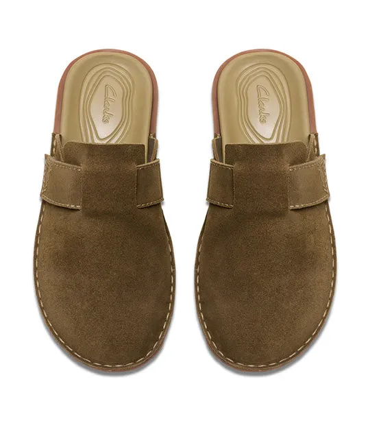 Litton Mule Oakwood Suede