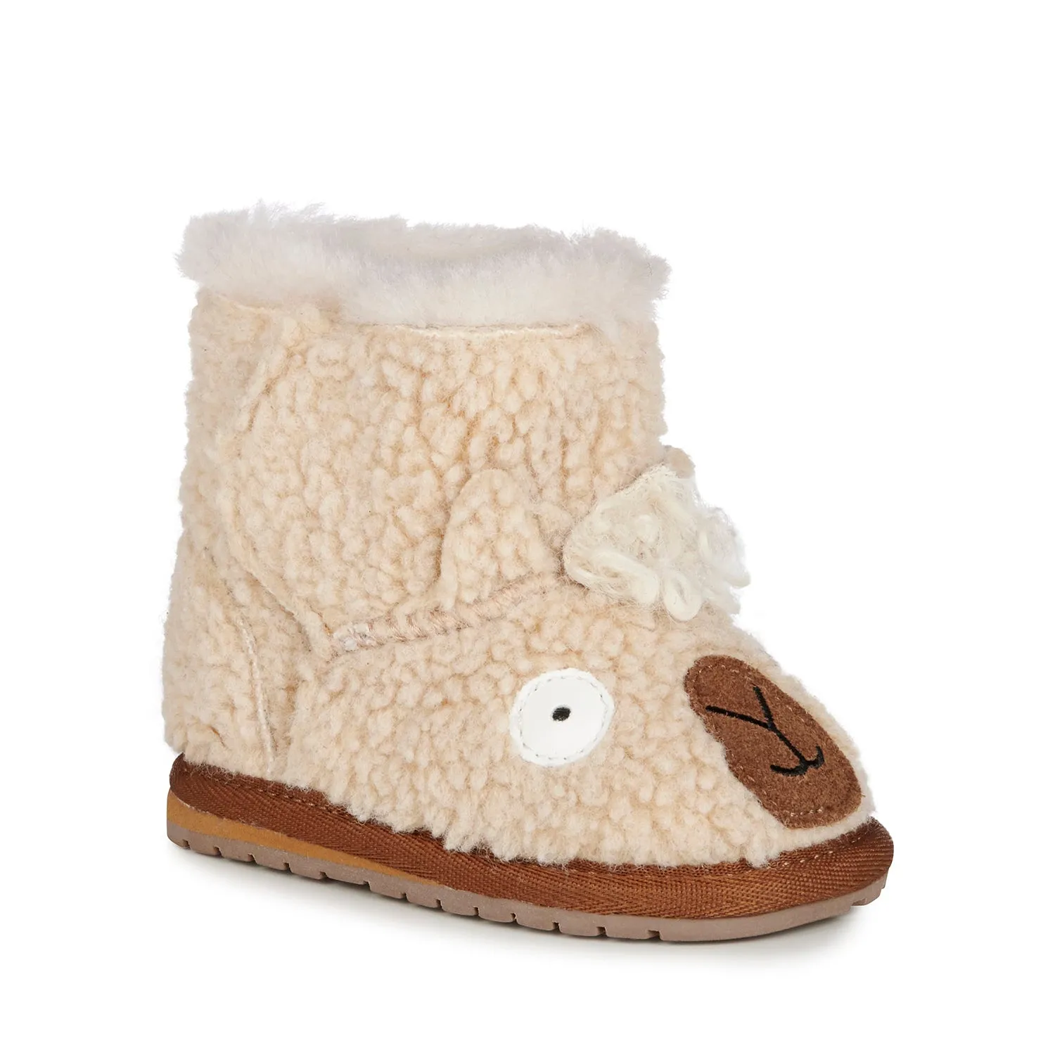 Llama (Walker) Toddler Sherpa Boot - Sand