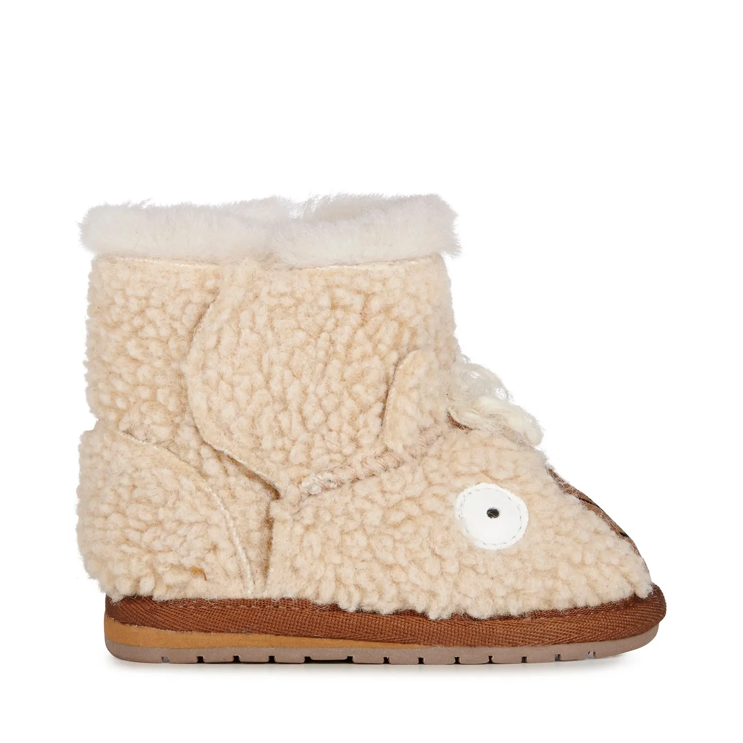 Llama (Walker) Toddler Sherpa Boot - Sand