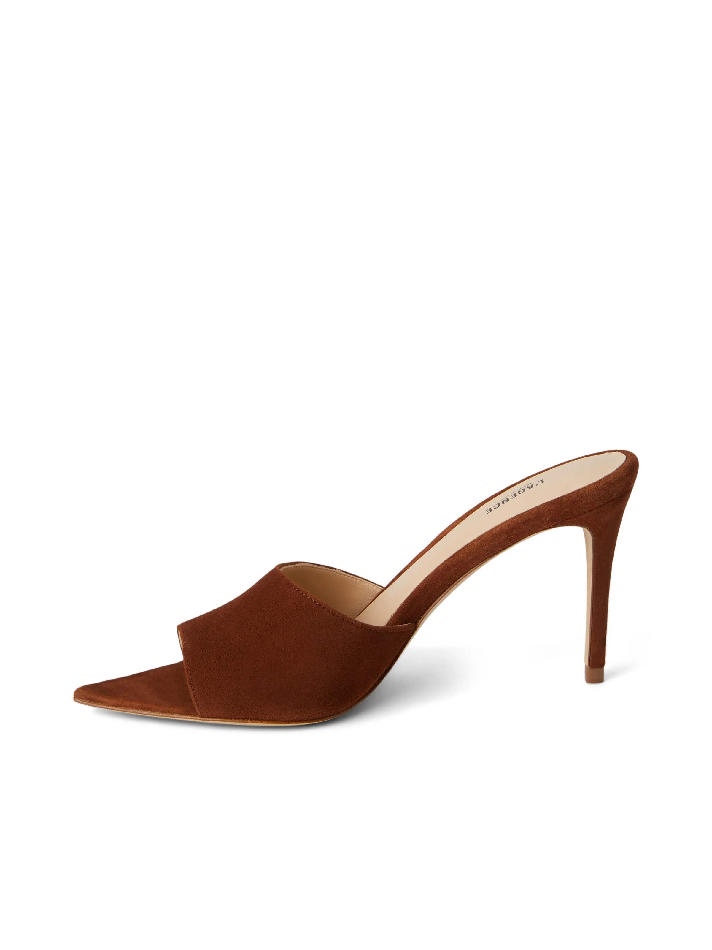 Lolita Suede Open-Toe Mule