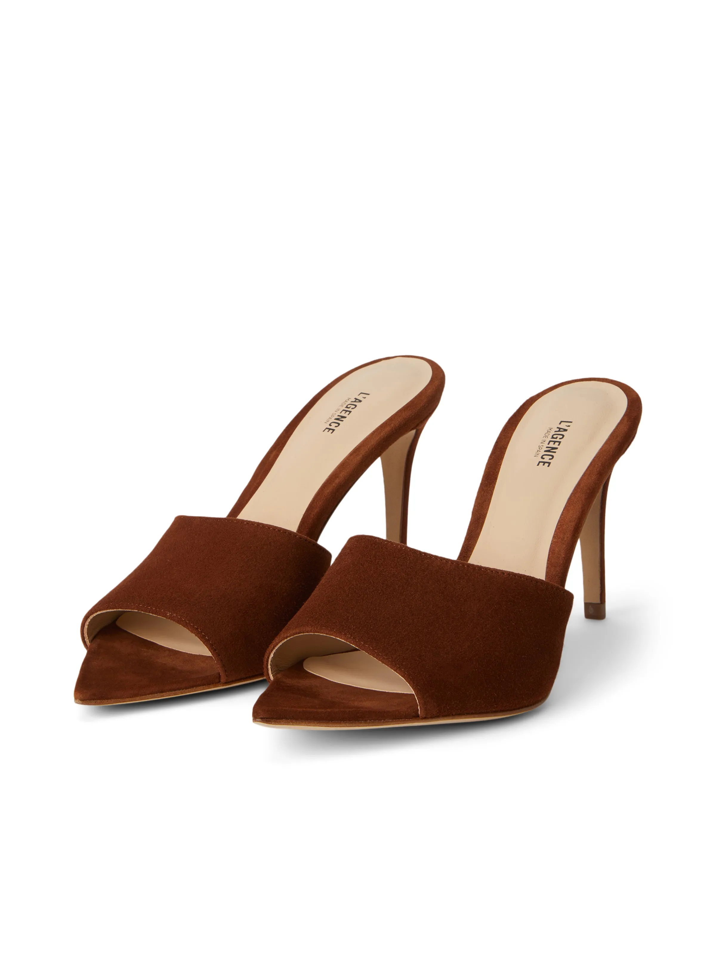 Lolita Suede Open-Toe Mule