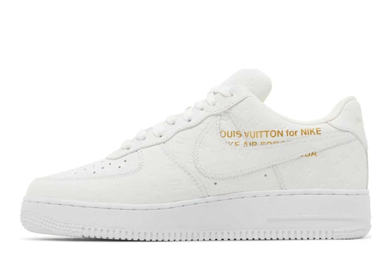 Louis Vuitton x Air Force 1 Low 'Triple White'