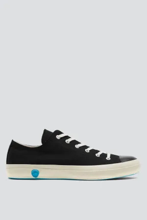 Low Canvas Sneaker - Black