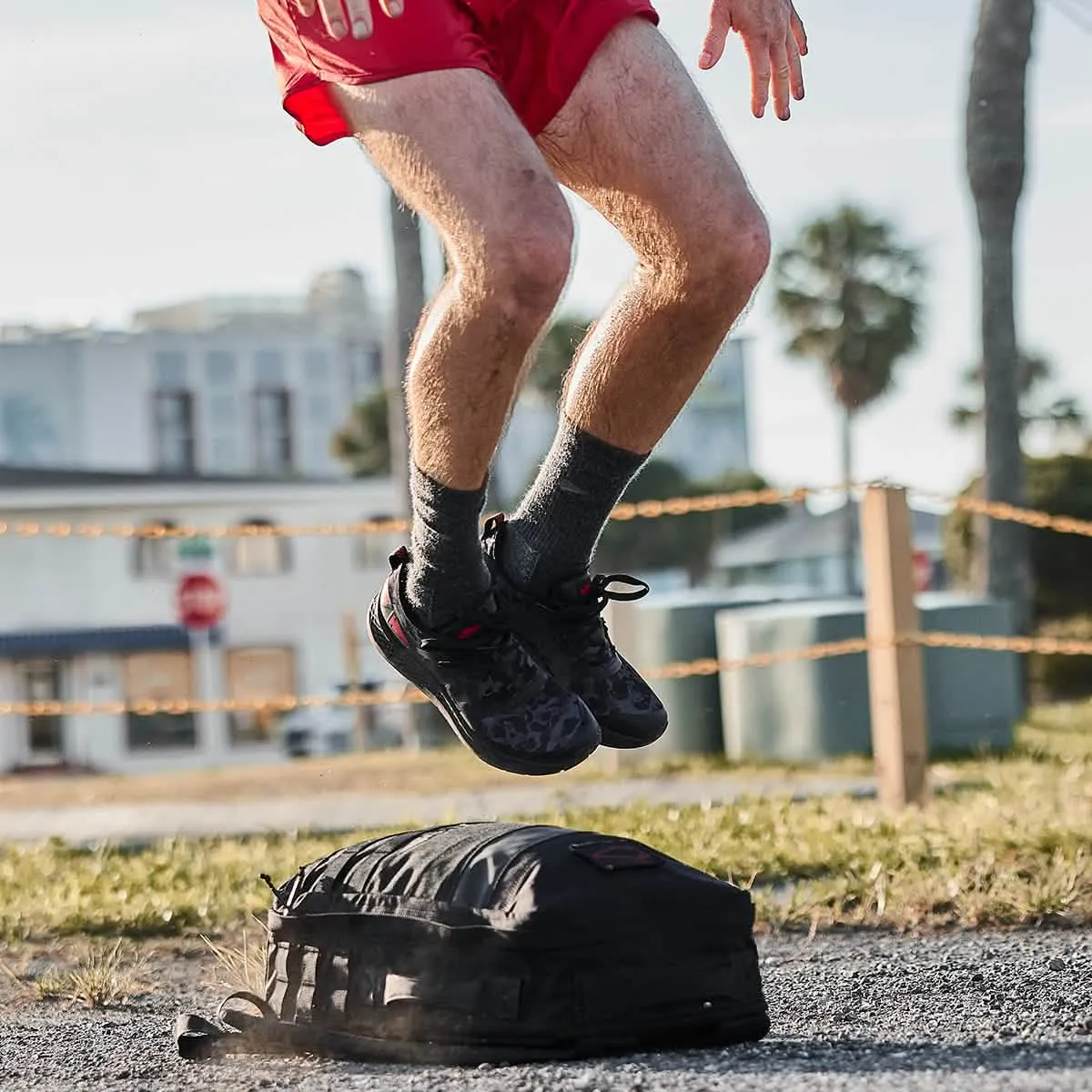 Men's Rough Runner - Midnight Frogskin   High Risk Red