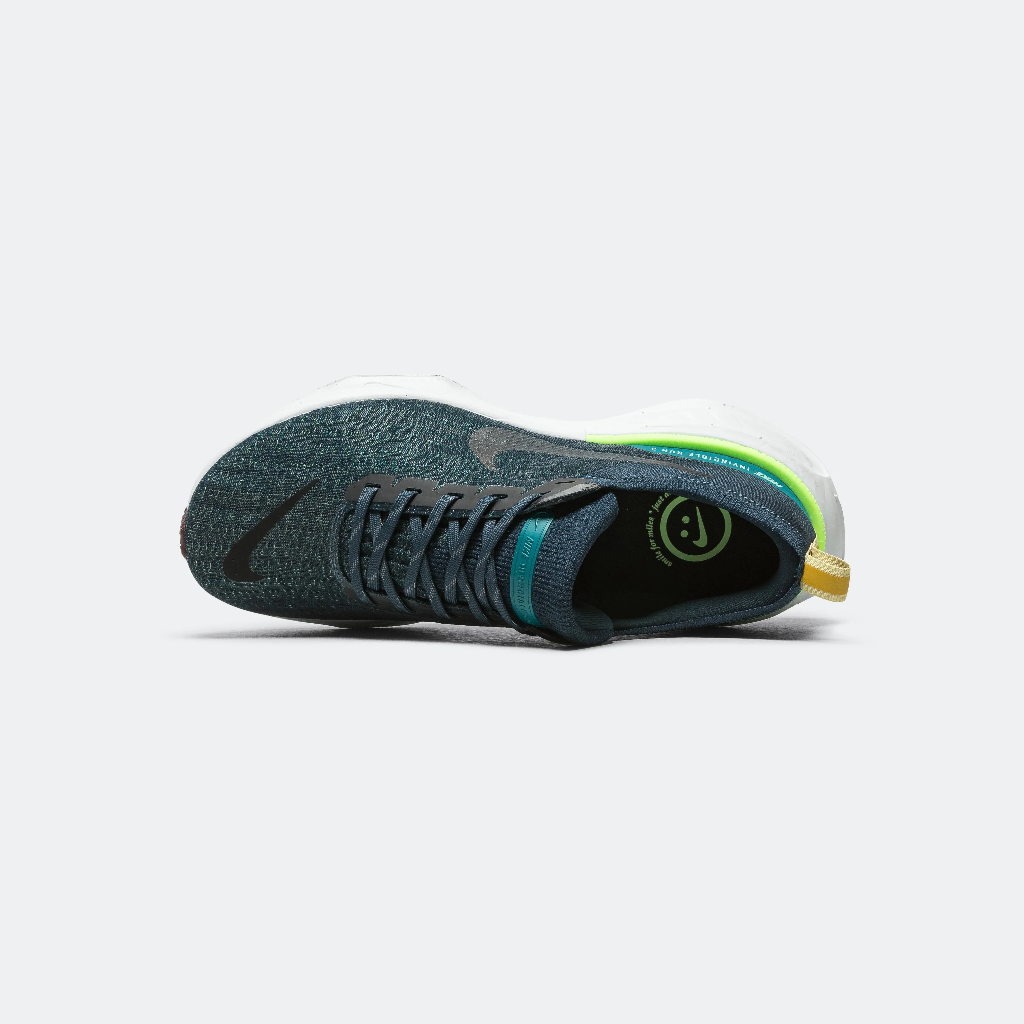 Mens ZoomX Invincible Run FK 3 - Armory Navy/Black-Geode Teal-Buff Gold