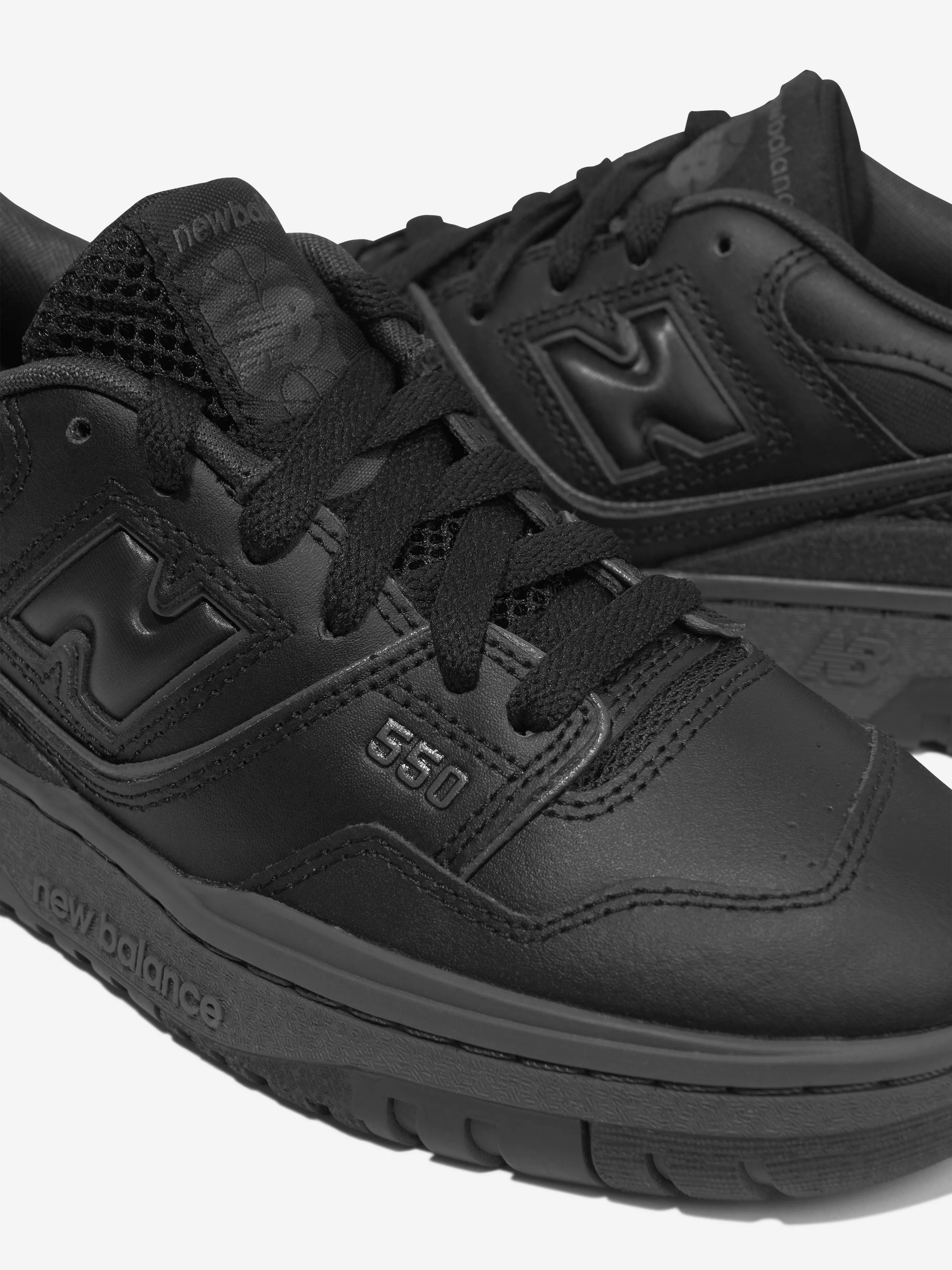 New Balance Kids 550 Trainers in Black