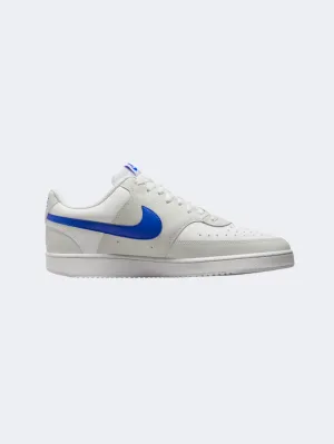 Nike Court Vision Men Lifestyle Shoes Dust/White/Blue