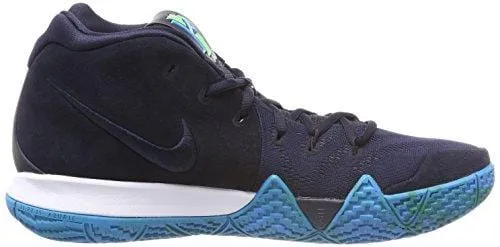 Nike Men's Kyrie 4 Dark Obsidian/Black Basketball Shoe 9.5 Men US