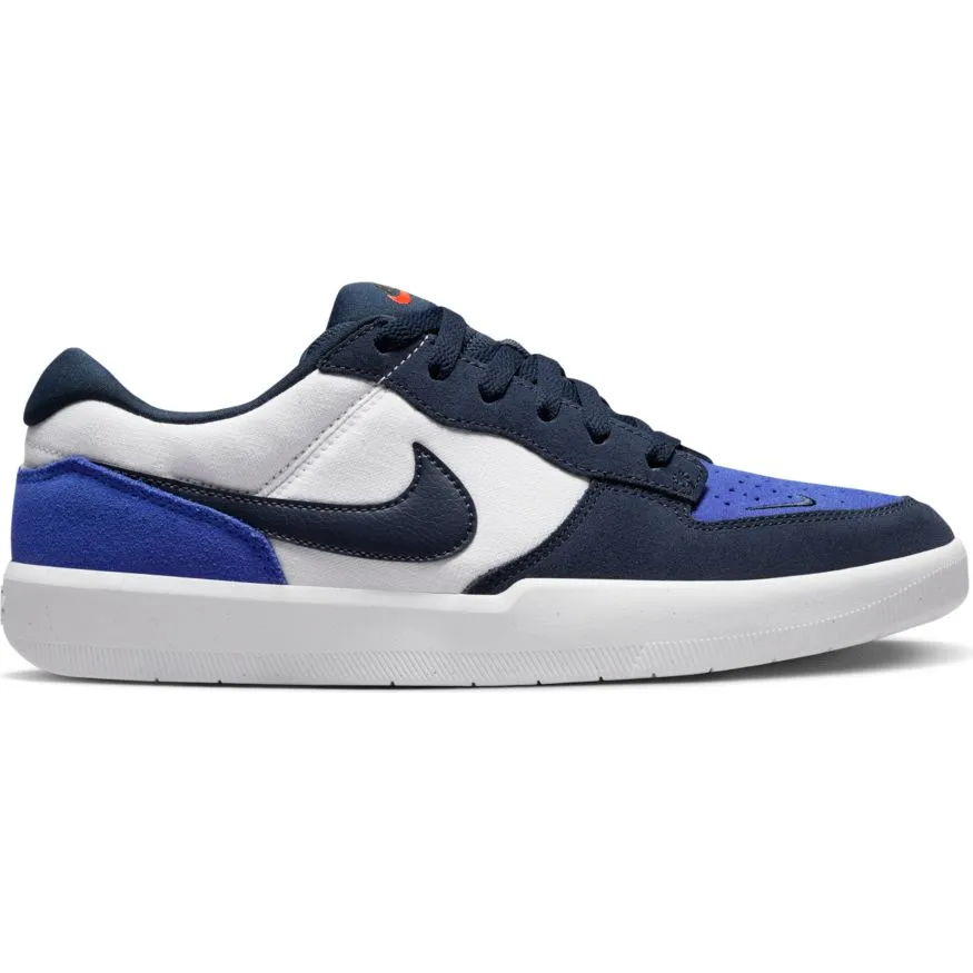 Nike SB Force 58 Skateboard Shoe - Obsidian/Obsidian-White