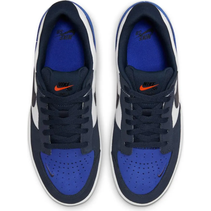 Nike SB Force 58 Skateboard Shoe - Obsidian/Obsidian-White