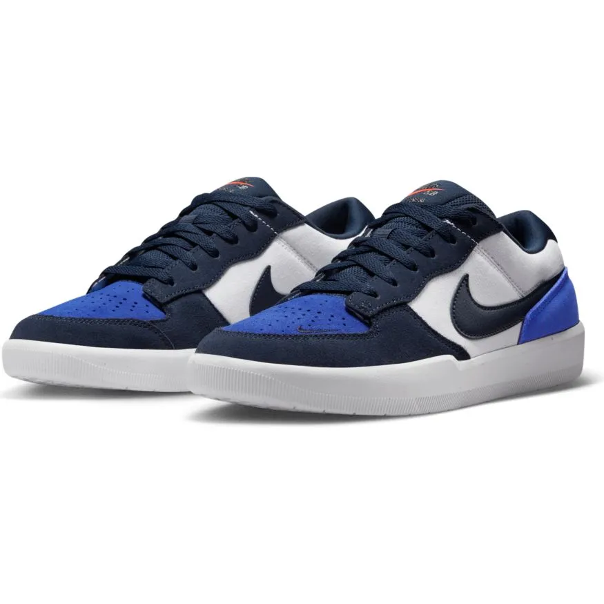 Nike SB Force 58 Skateboard Shoe - Obsidian/Obsidian-White