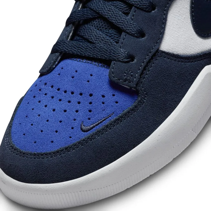 Nike SB Force 58 Skateboard Shoe - Obsidian/Obsidian-White