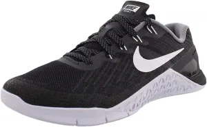 Nike Womens Metcon 3 Training Shoes Black/White Size 7