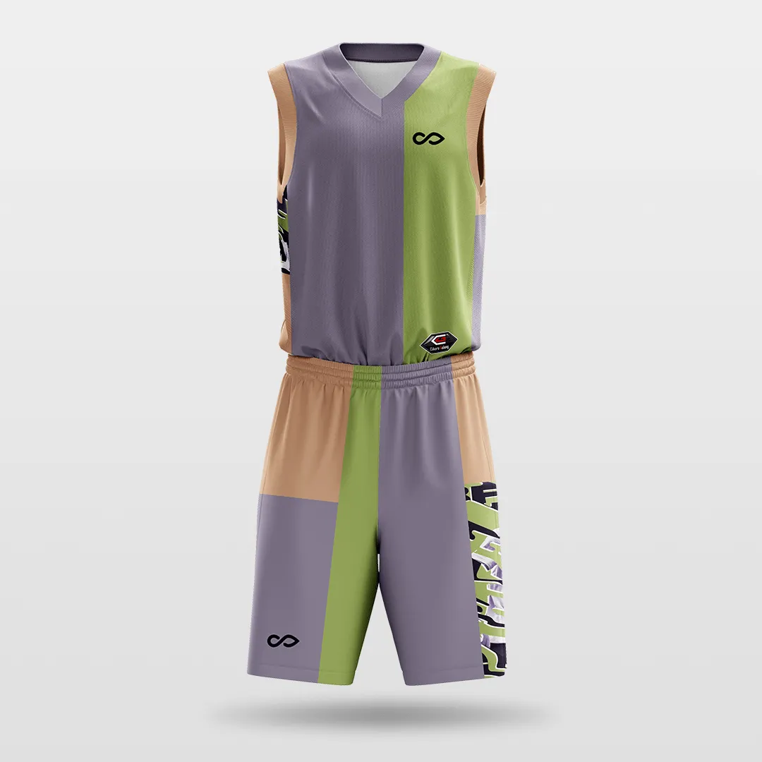 Nomad- Customized Sublimated Basketball Set