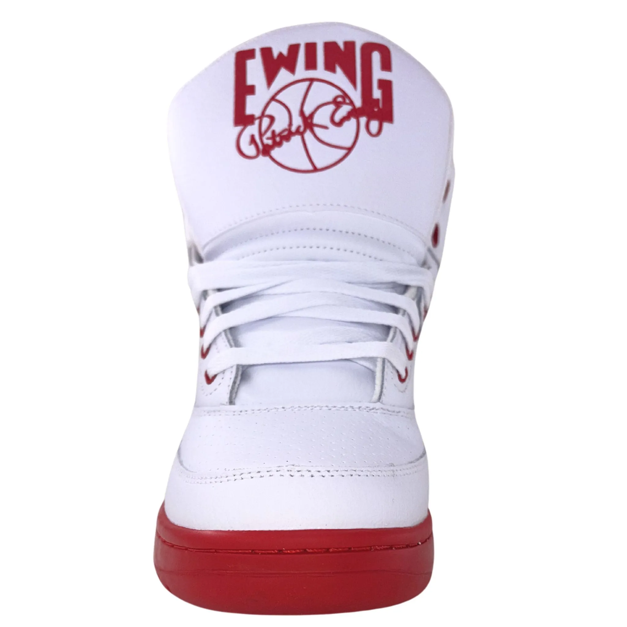 Patrick Ewing Athletics Men's 1BM00554-128 33 HI OG White Red Basketball Shoes