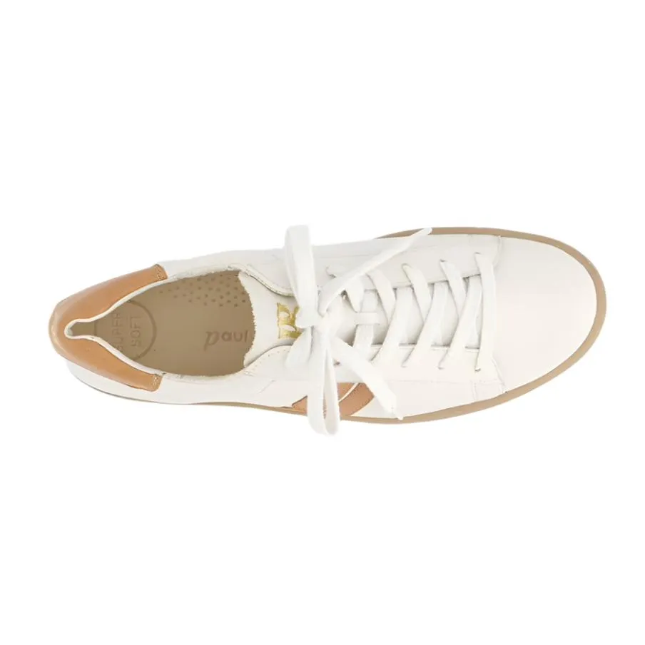 Paul Green Womens Trainer 5464-05 Ivory/Cuoio