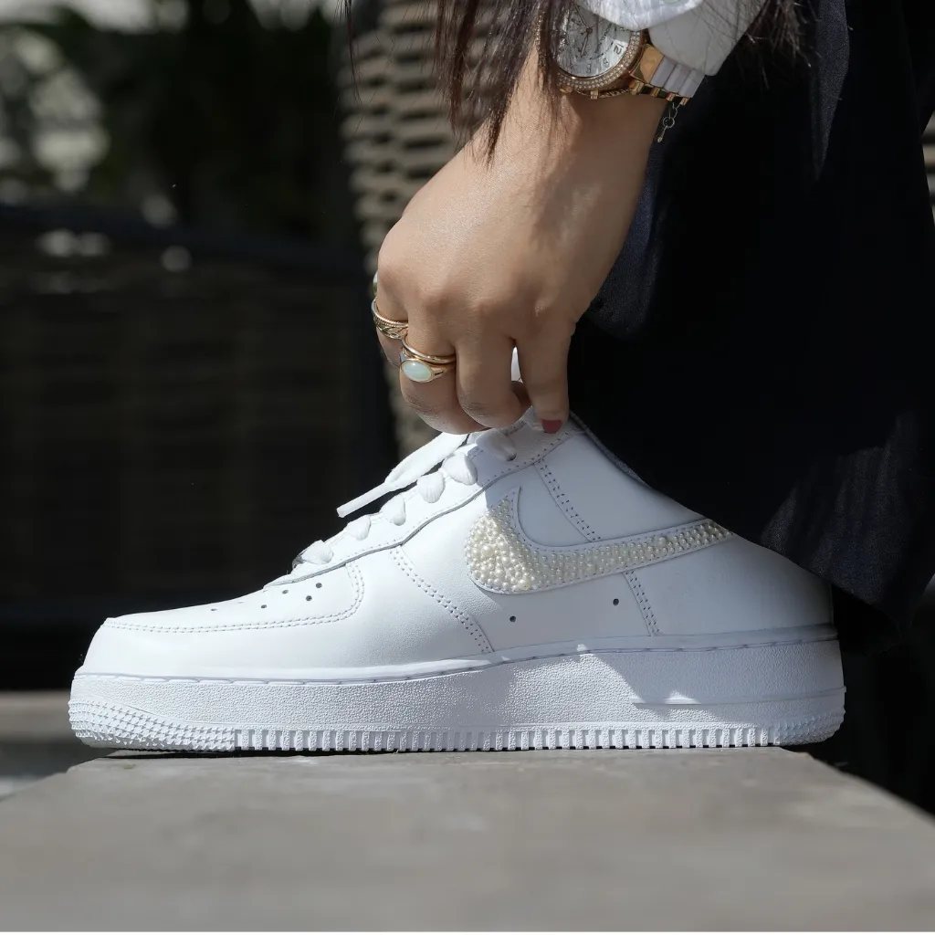 PEARL SWOOSH AF1