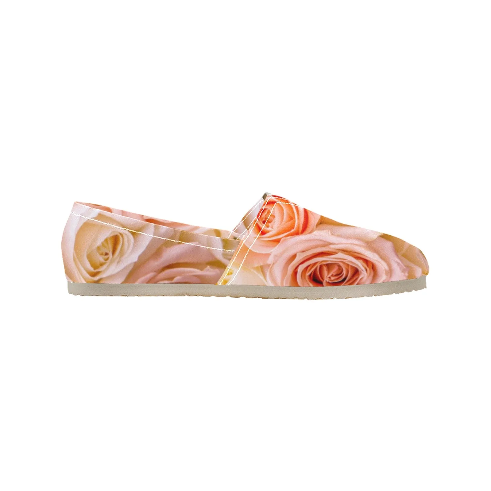 Pinky Roses Women's Canvas Slip On Shoes