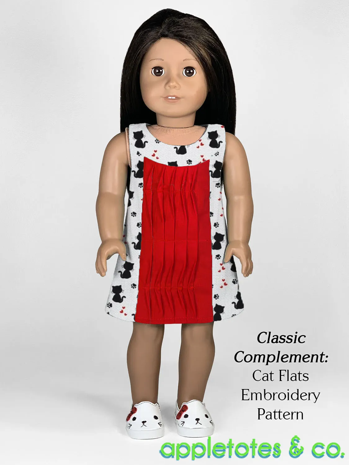 Portia Dress 18 Inch Doll Sewing Pattern