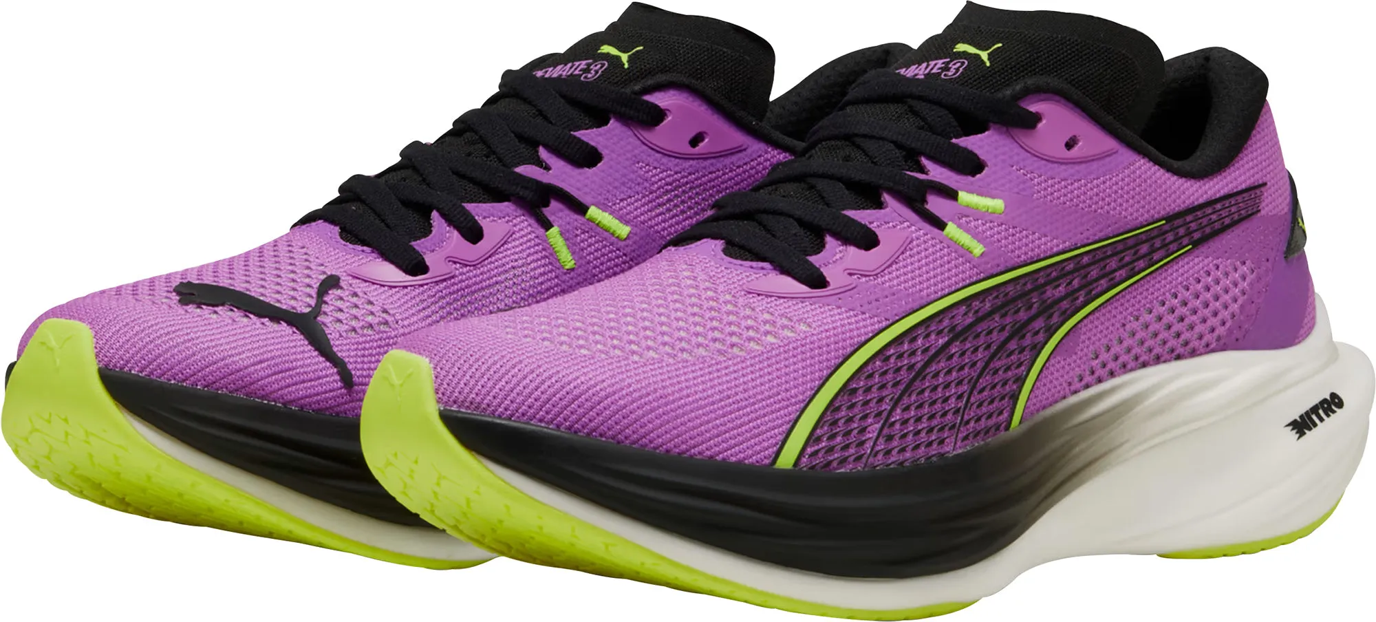 Puma Deviate Nitro 3 Mens Running Shoes - Purple