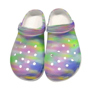 Rainbow Ocean Rubber Shoes up to size 12