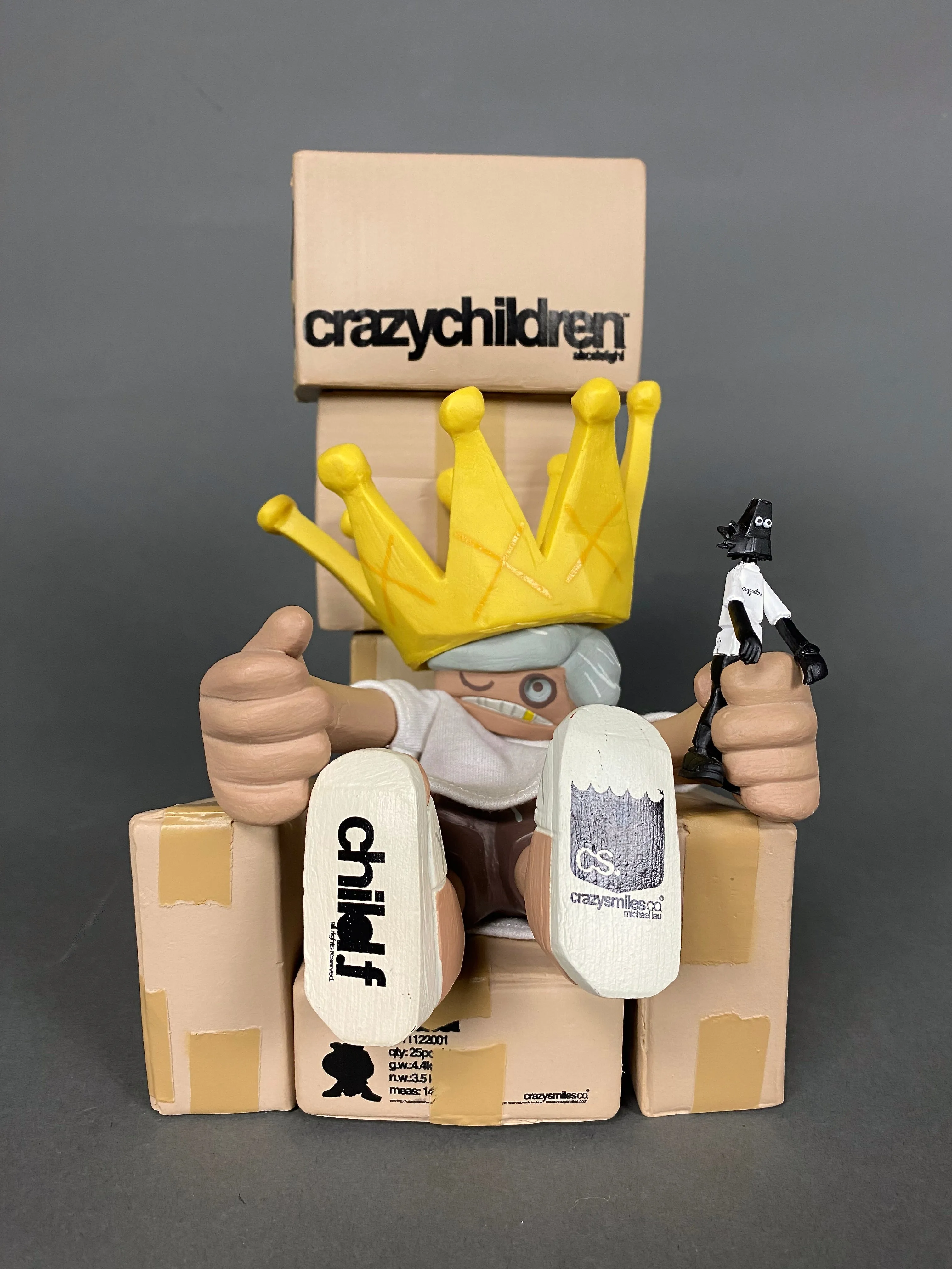 Rare 2002 Designer Toy King by Michael Lau