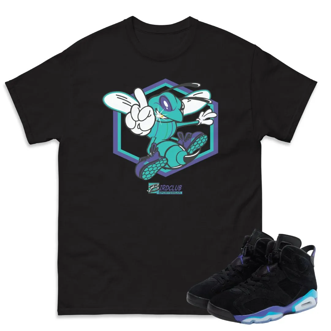 RETRO 6 AQUA Hornet SHIRT