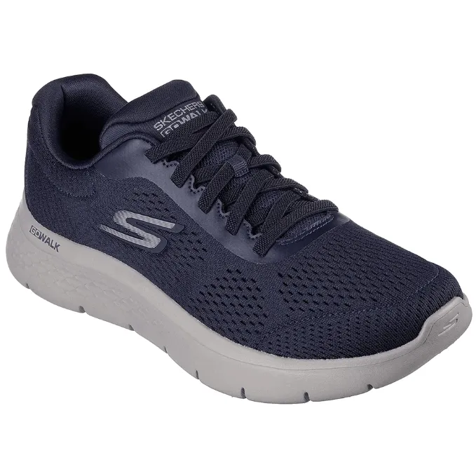 Skechers Mens Trainer Go Walk Flex Remark Navy/Grey