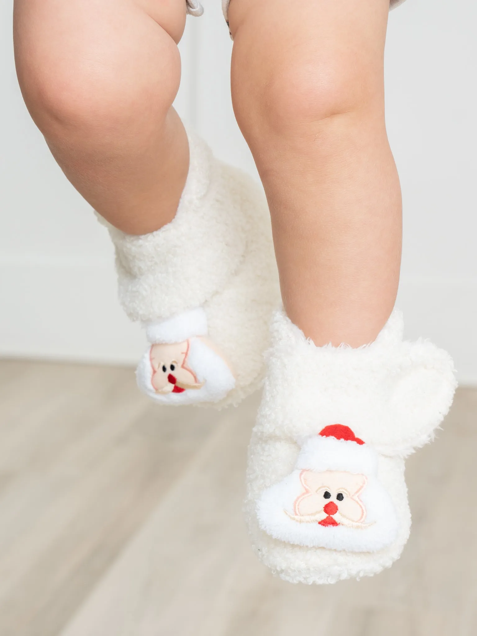 Soft Christmas Baby Booties - Unisex