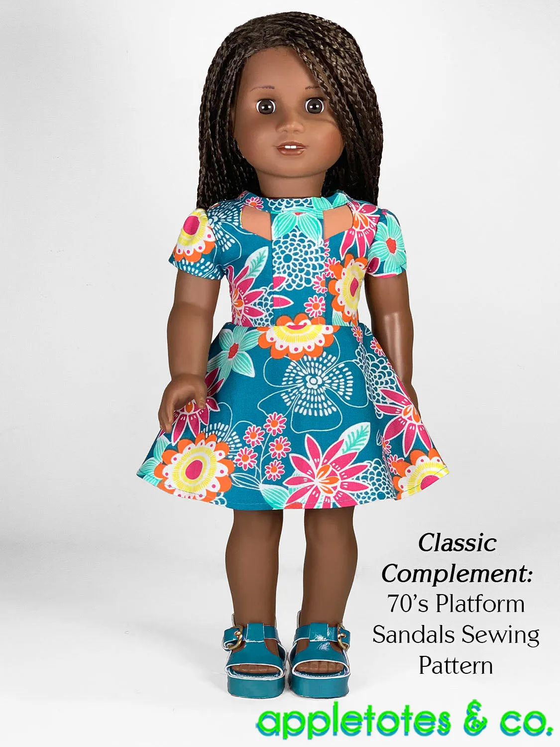 Soraya Dress 18 Inch Doll Sewing Pattern