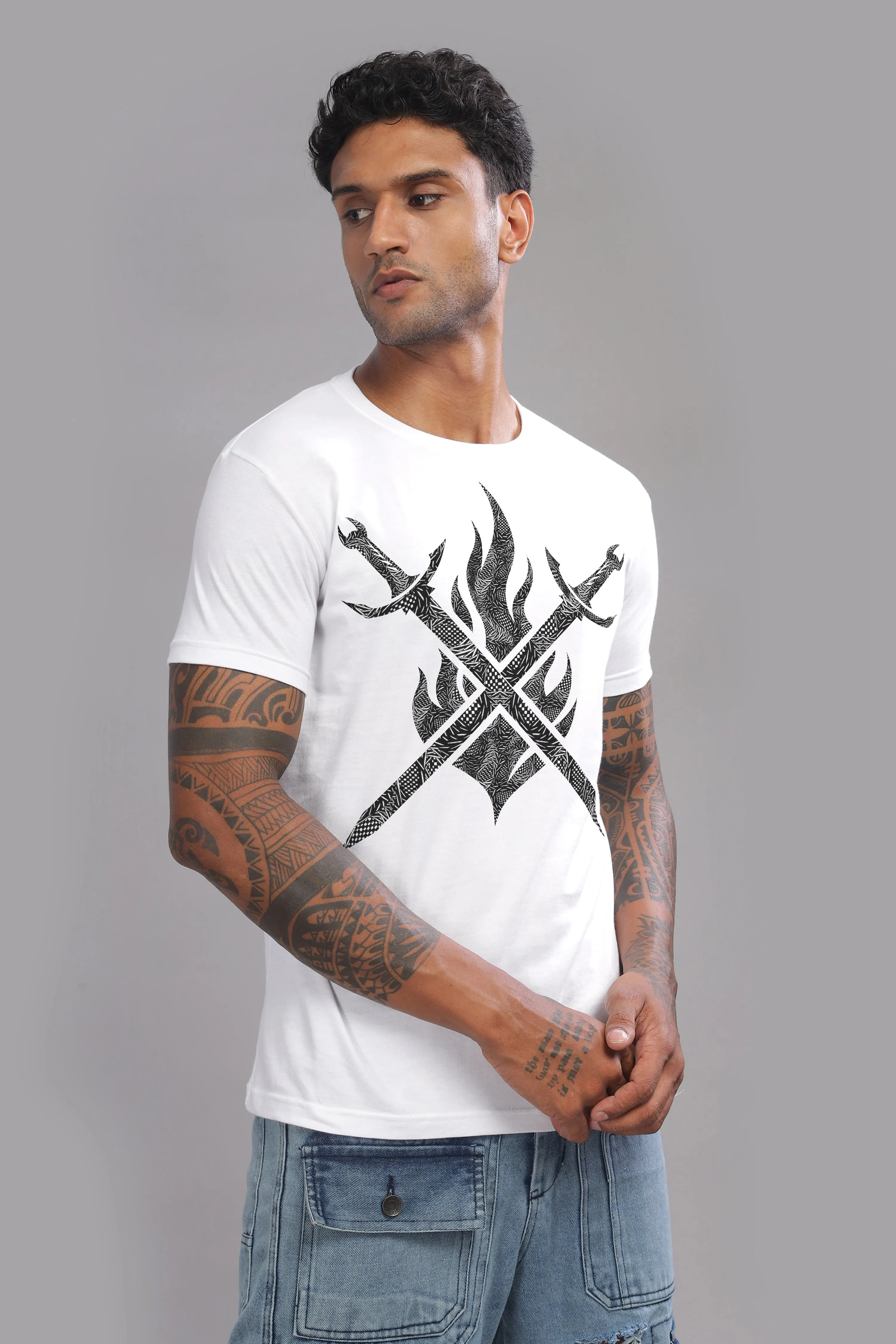 Soul Blade - 100% Cotton Crewneck Half Sleeve Unisex T-Shirt