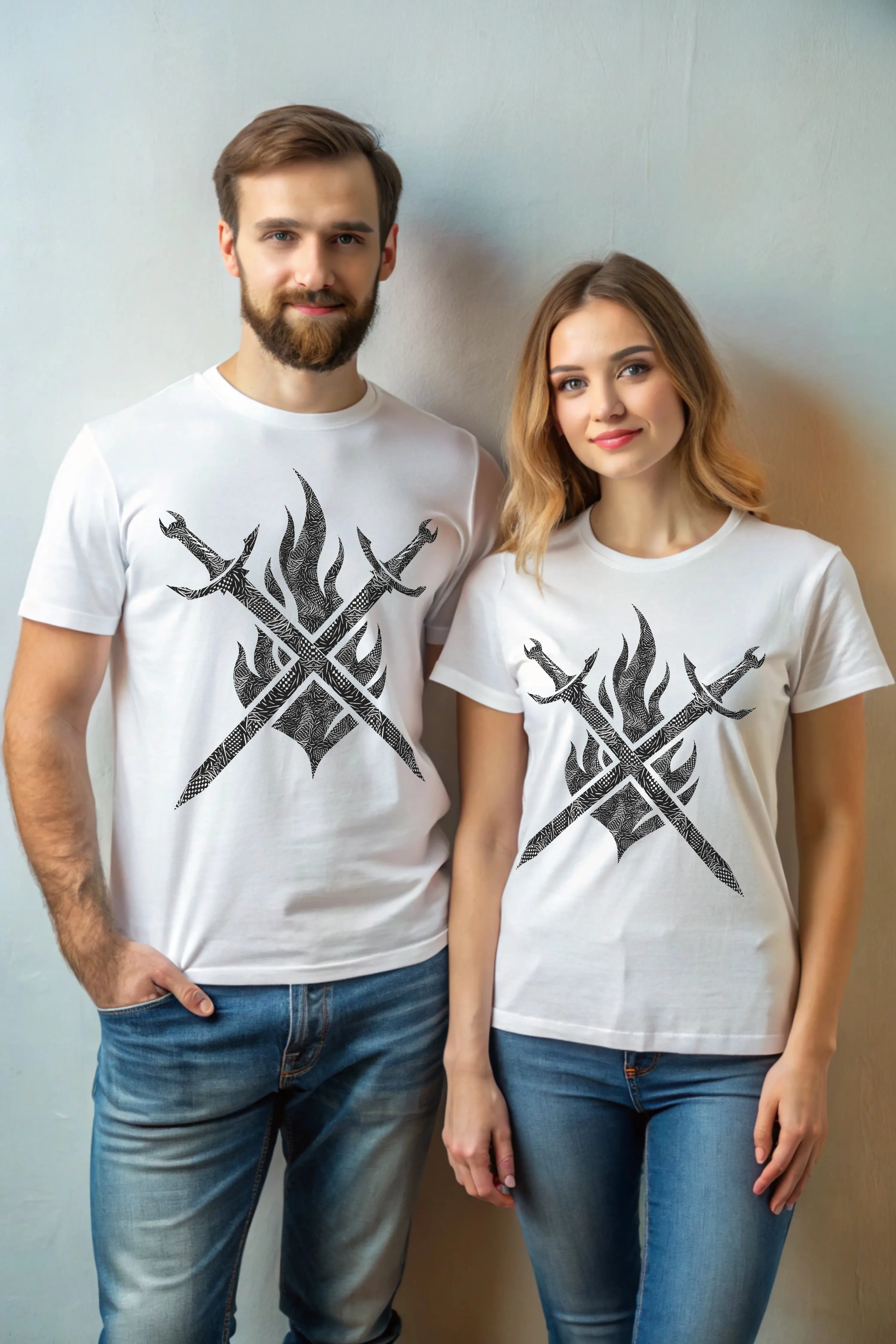 Soul Blade - 100% Cotton Crewneck Half Sleeve Unisex T-Shirt