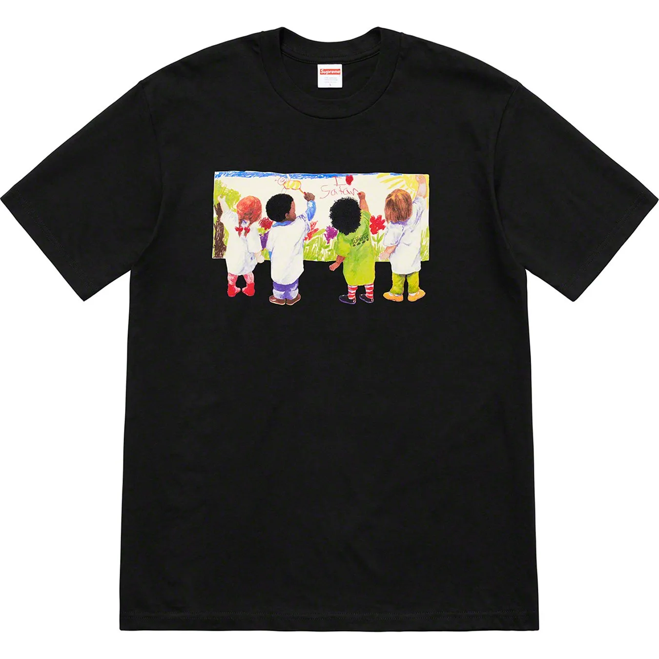 Supreme Kids Tee Black