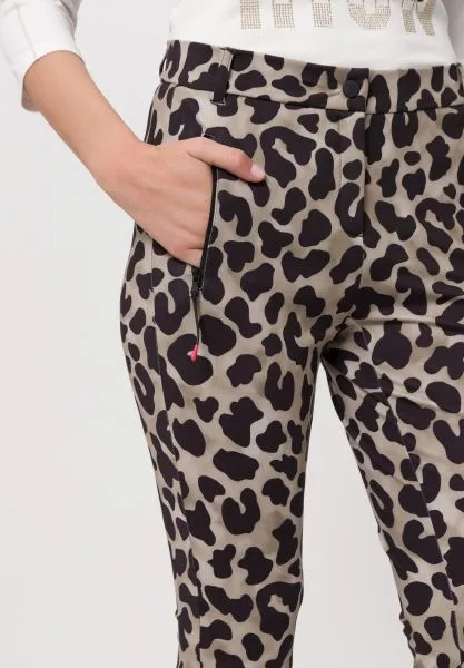 Tuzzi Animal Print Fearless Attitude Trousers