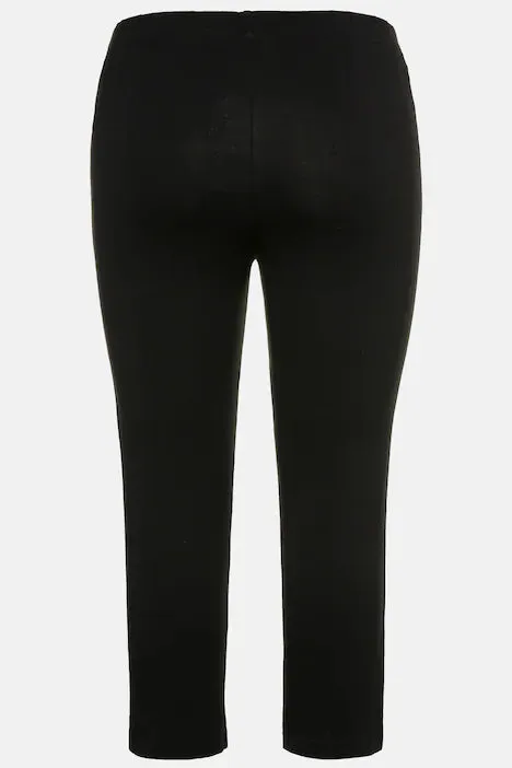 Ulla Popken Capri Leggings in Black