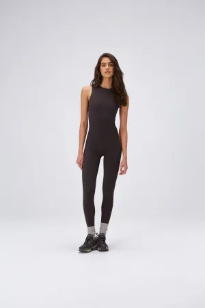 Ultimate Sleeveless Unitard - Coffee Bean