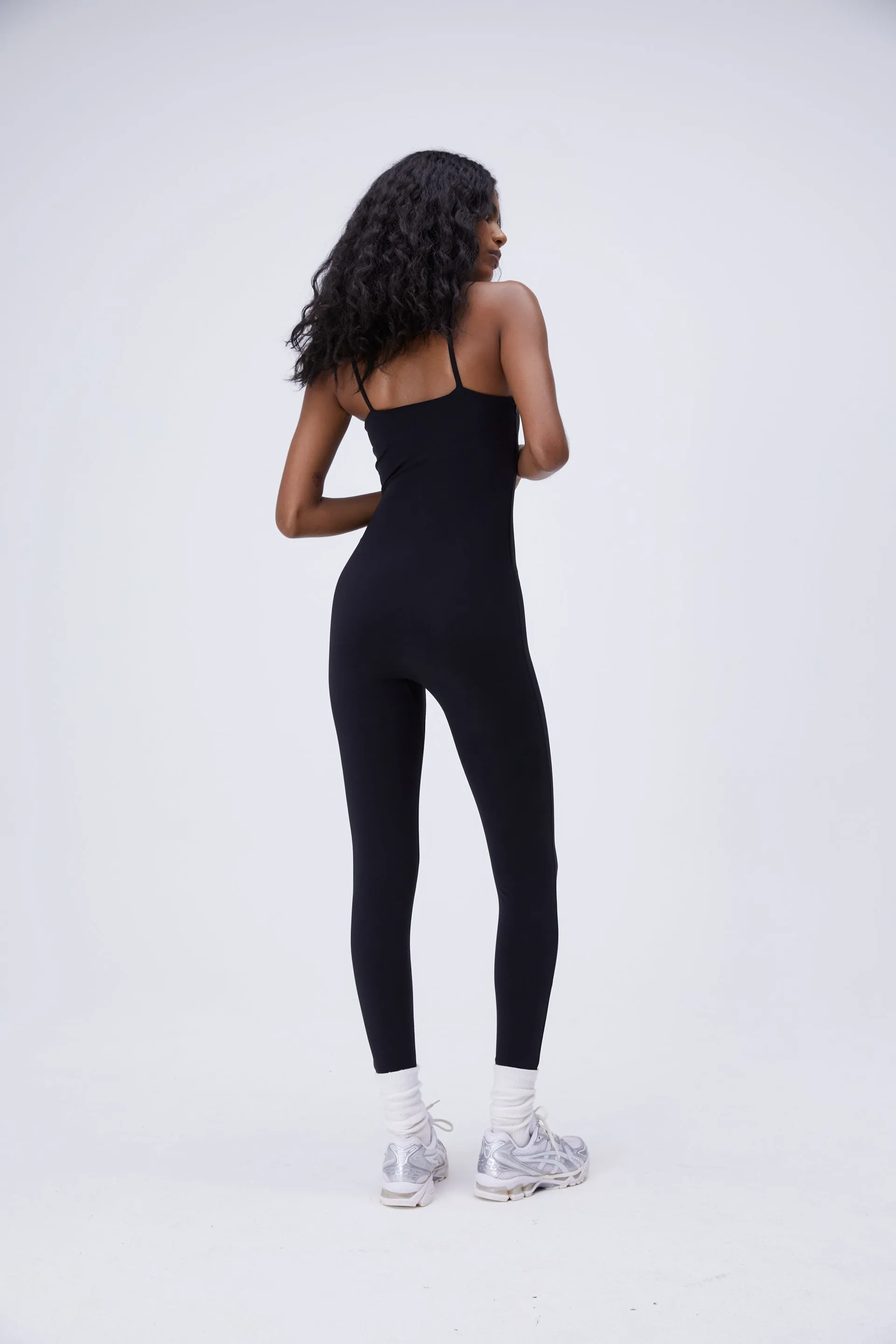 Ultimate Sportsclub Strappy Full Length Unitard - Black