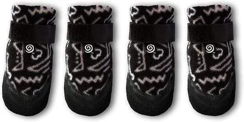 Ultra Paws Cozy Grey Indoor Boots for Dogs