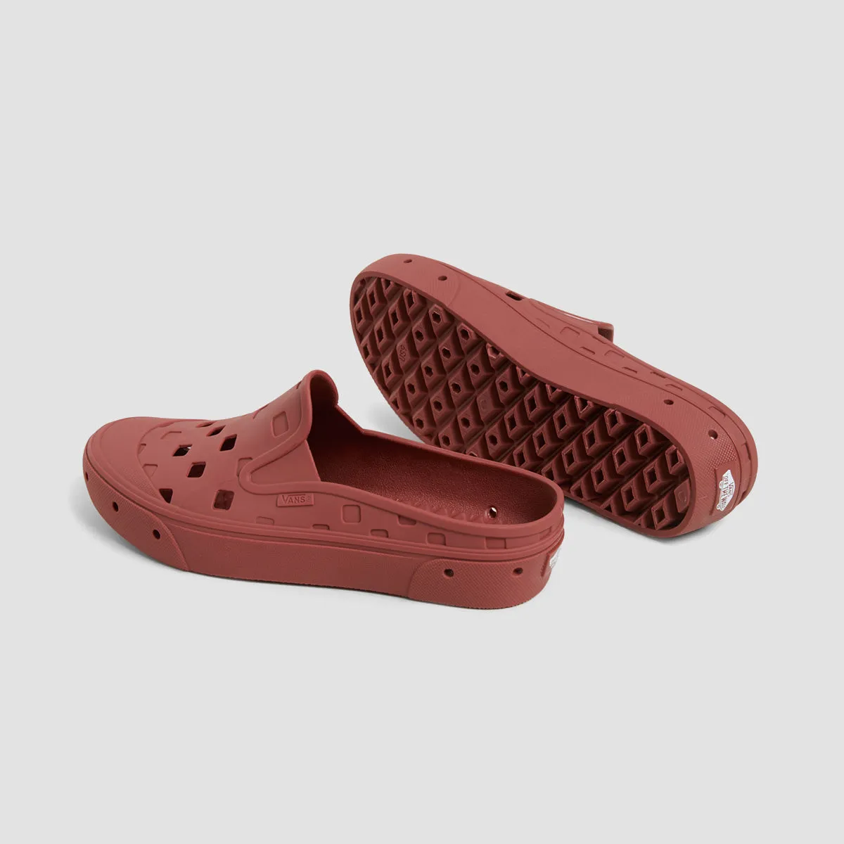 Vans MTE Slip-On Mule TRK Shoes - Dark Red